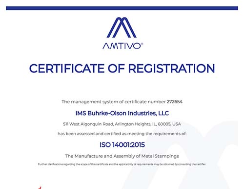 Certifications - Buhrke-Olson